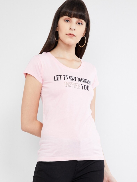 

max Women Pink Printed Top