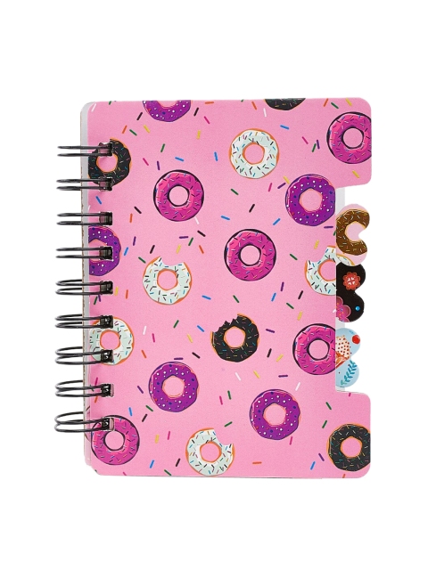 ToniQ Kids Pink Sweet Treat Donut Printed Spiral Notebook