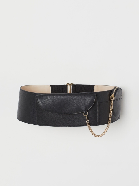 

H&M Women Black Waist Belt Bags