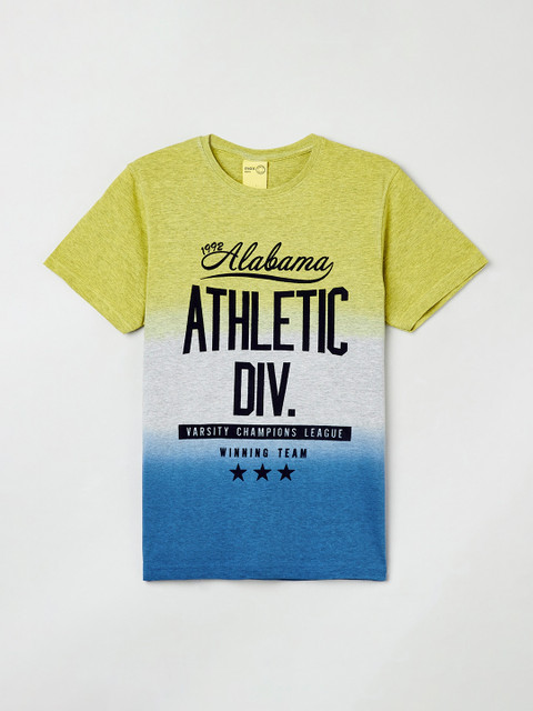 

max Infant Boys Multicoloured Printed Round Neck T-shirt, Multi