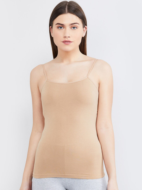 

max Women Beige Solid Camisole NOOSCAMISKIN