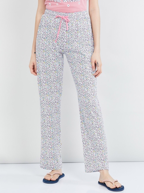 

MAX Women Grey Printed Elasticated Pyjama