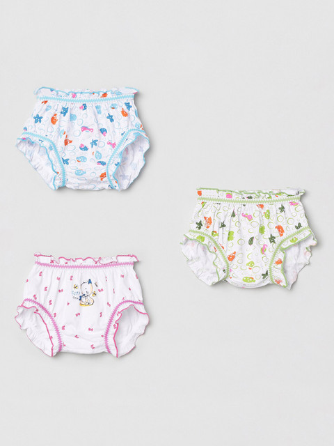 

max Girls Pack Of 3 Assorted Hipster Briefs NOS19PCIN09MULTI