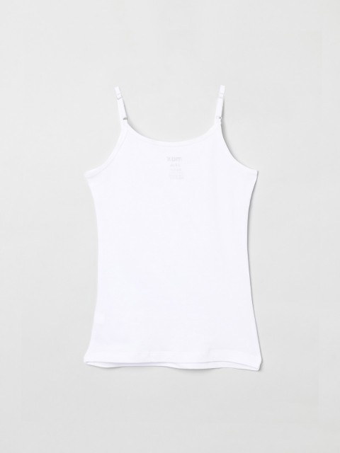 

max Girls White Solid Camisole