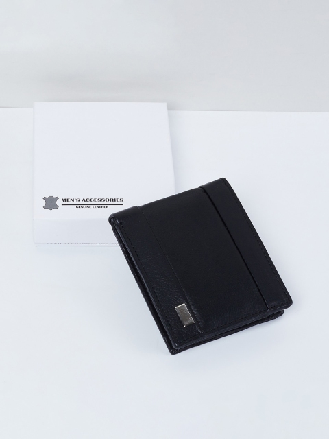 

max Women Black Solid Two Fold Wallet