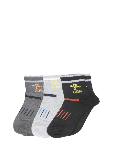 

Dollar Men Pack of 3 Assorted Ankle-Length Socks