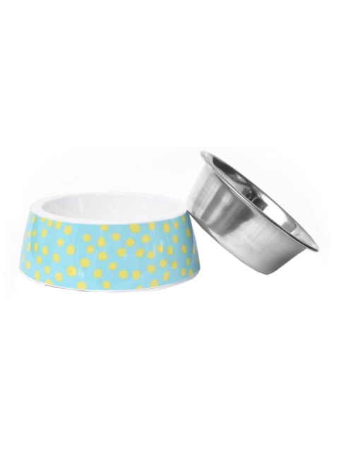 

Heads Up For Tails Green Daisy Bell Dog Bowl