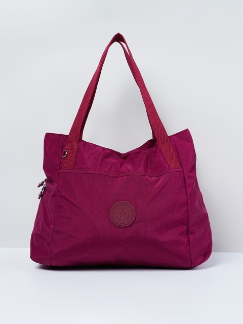 

max Burgundy Solid Shoulder Bag