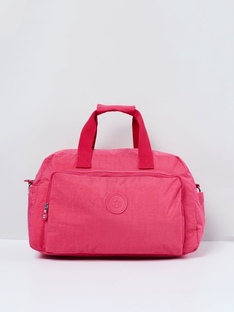 

max Pink Solid Handheld Bag