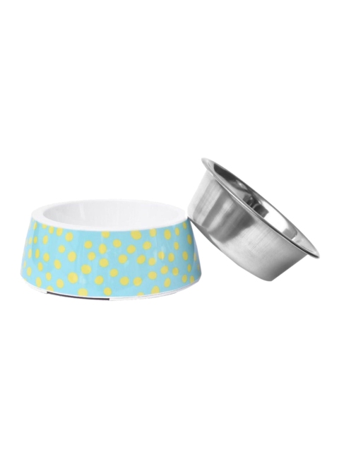 

Heads Up For Tails Blue Printed Daisy Bell Dog Bowl