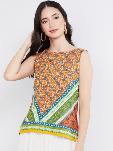 

max Women Multicoloured Printed Top, Multi
