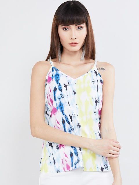 

max Women Multicoloured Printed Tank Top, Multi