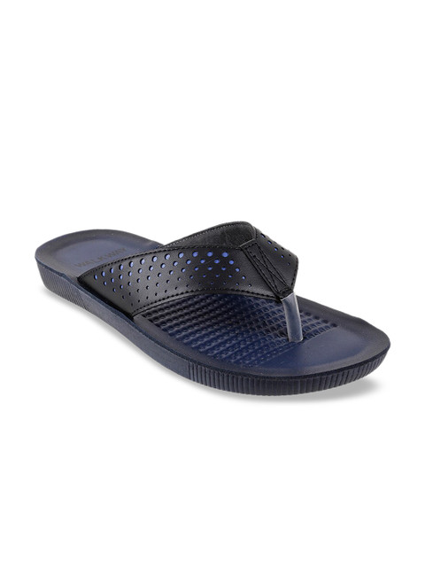 

WALKWAY Men Black & Blue Comfort Sandals