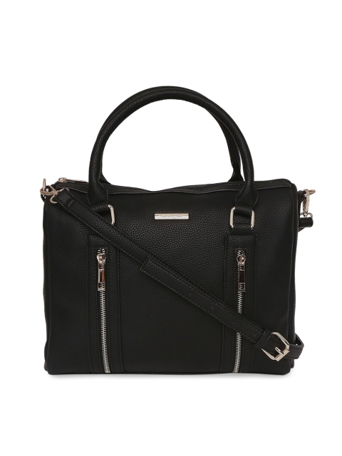 

Forever Glam by Pantaloons Black Solid Handheld Bag