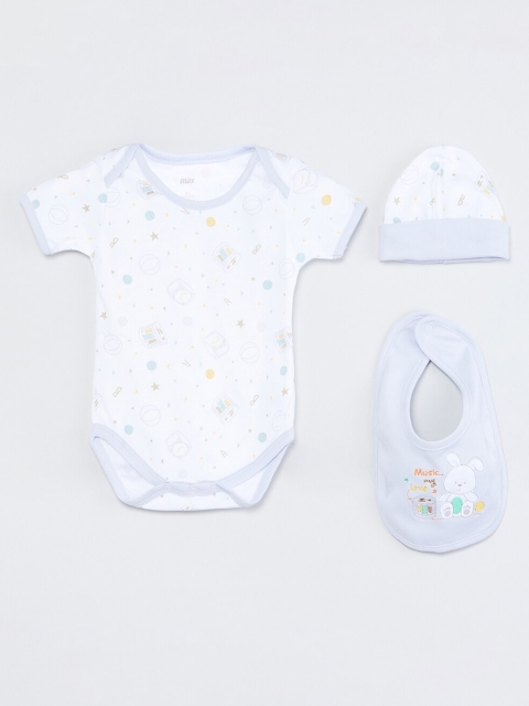 

MAX Printed Bodysuit with Binnie and Bib, Multi