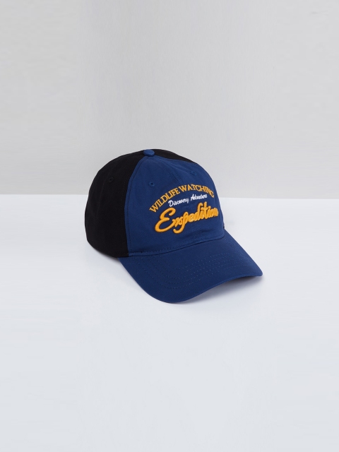 

max Men Blue Printed Baseball Cap