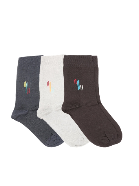 

Dollar Men Pack of 3 Assorted Calf-Length Socks