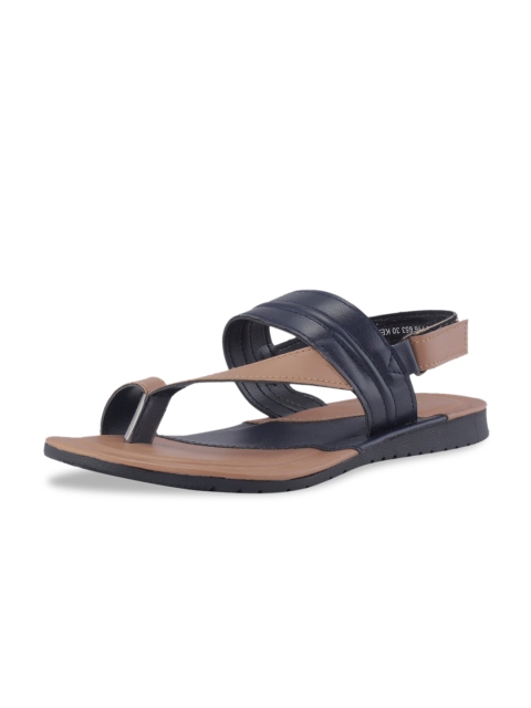

Khadims Boys Tan Brown & Black Comfort Sandals