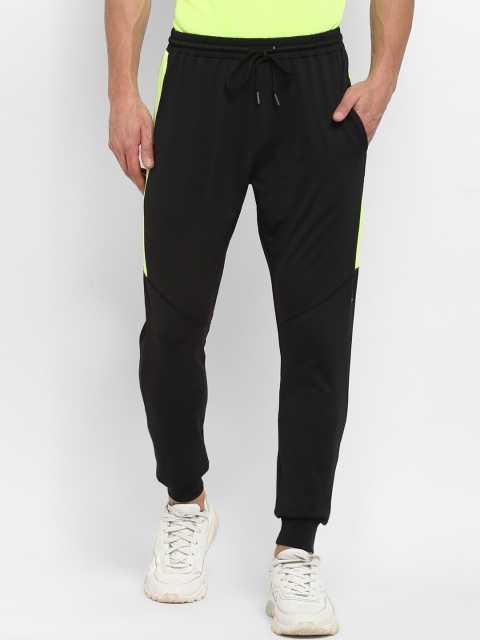 

UCLA Men Black Solid Straight-Fit Joggers