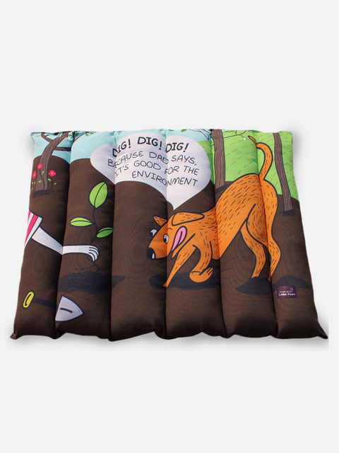 

LANA PAWS Multicoloured Dog Bed, Multi