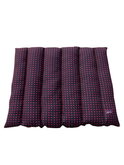 

LANA PAWS Black & Pink Polka Dots Printed Dog Bed