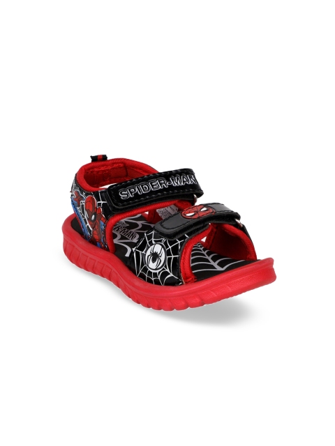 

Kids Ville Boys Black Spiderman Sandals