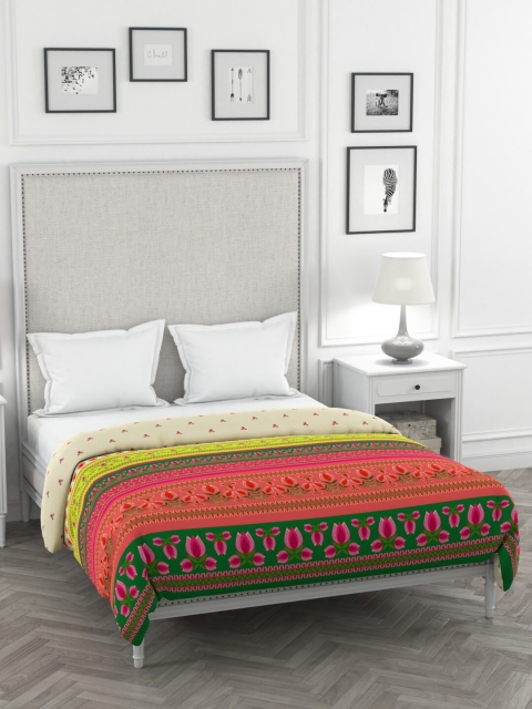 

Portico New York Multicoloured Ethnic Motifs Heavy Winter 120 GSM Double Bed Comforter, Multi