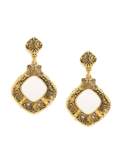 

ZeroKaata Gold Plated Handcrafted Classic Drop Earrings