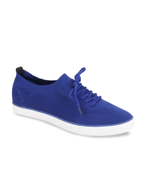 

OFF LIMITS Men Blue Mesh Running Shoes