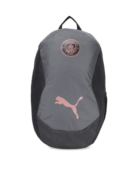 

Puma Unisex Charcoal & Black Graphic Backpack
