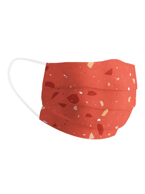 

Soxytoes Adults Red Printed 4-Layers Reusable Outdoor Mask
