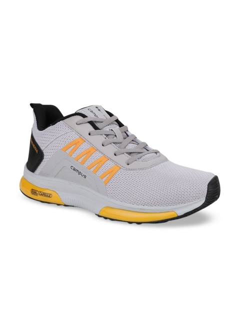 

Campus Men Grey Woven Design Running Shoes