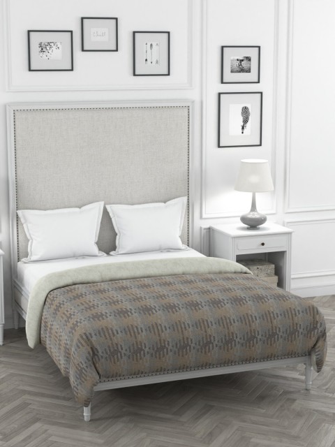 

Portico New York Brown Abstract Heavy Winter 150 GSM Double Bed Comforter