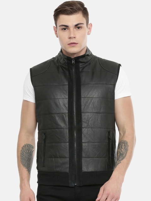 

MONOCHROME Men Black Solid Insulator Padded Jacket