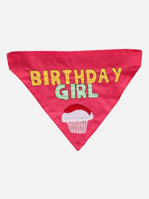 

LANA PAWS Pink Printed Dog Bandana Scarf