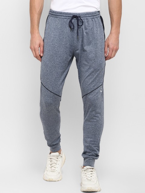 

UCLA Men Blue Solid Straight-Fit Joggers