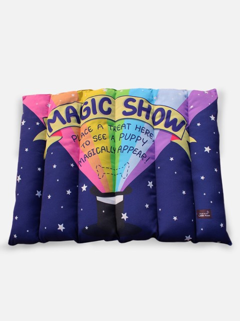 

LANA PAWS Magic Show Dog Bed, Navy blue
