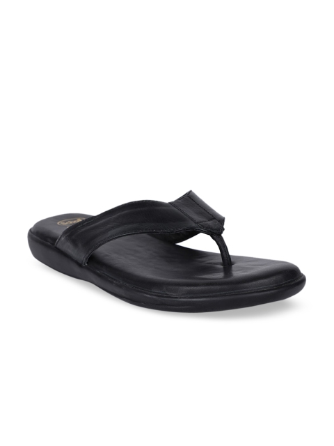 

Scholl Men Black Leather Sandals
