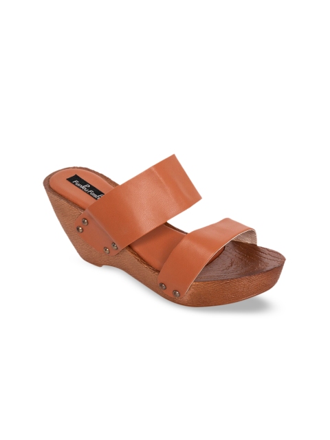

Funku Fashion Women Tan Brown Solid Heels