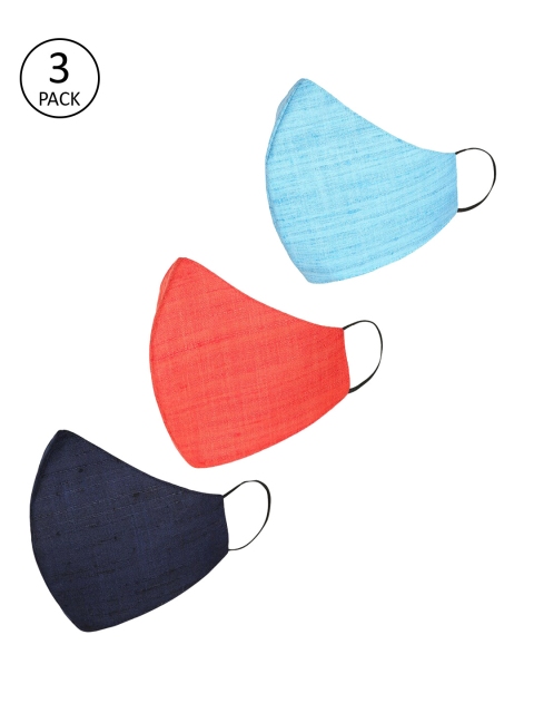 

Tossido Men 3-Pcs 3-Ply Cloth Masks, Multi