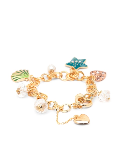 

Globus Women Gold-Plated Charm Bracelet