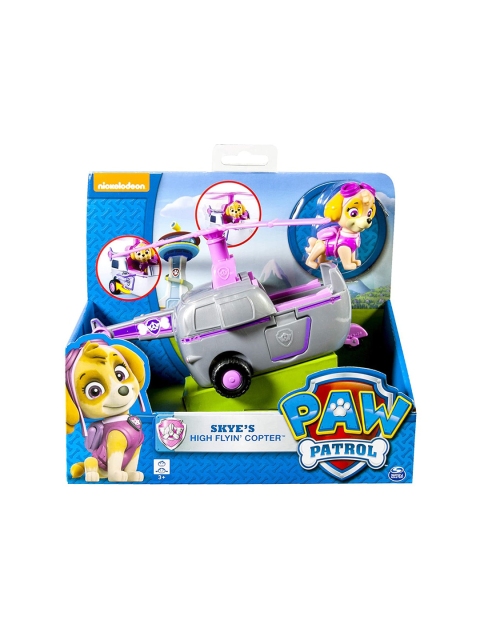 

PAW PATROL Kids Grey & Pink Basic Vehicle Skye's High Flyin Copter Toy