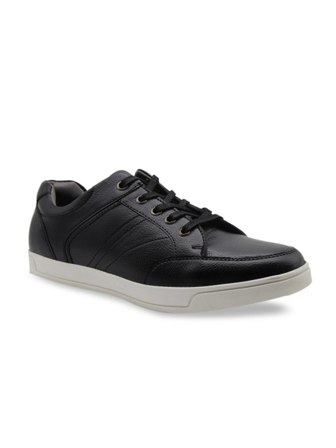 

Provogue Men Black Solid Sneakers