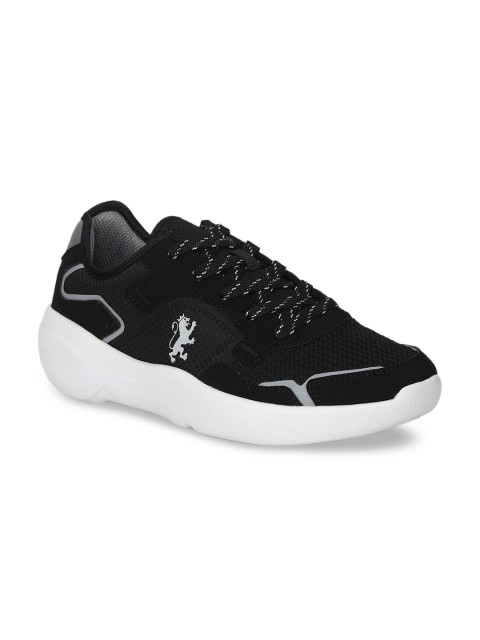 

Red Tape Men Black Woven Design Sneakers