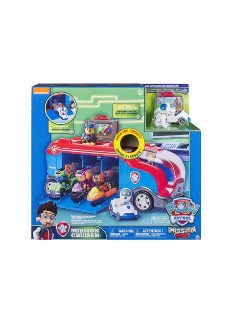 

PAW PATROL Kids Blue & Red Mission Paw Mission Cruiser Robo Dog & Vehicle