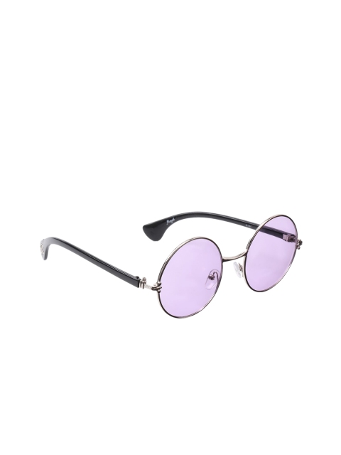 

Floyd Unisex Round Sunglasses 101F SILVER PURPLE