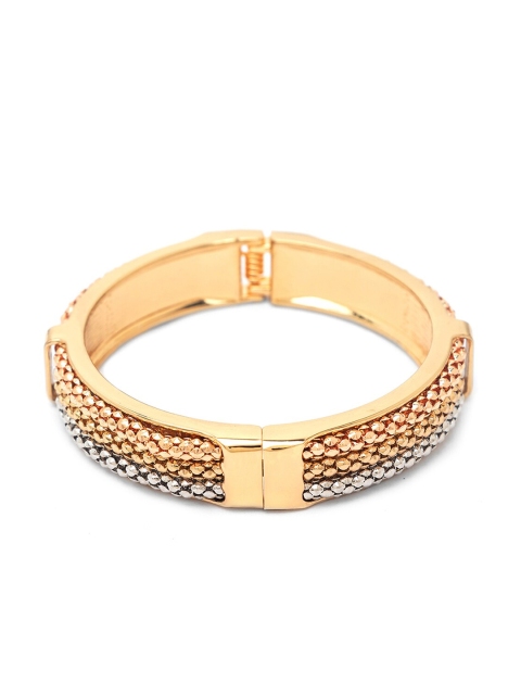 

Globus Women Gold-Plated & Silver-Toned Cuff Bracelet