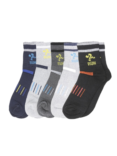 

Dollar Men Pack of 5 Assorted Above Ankle-Length Socks