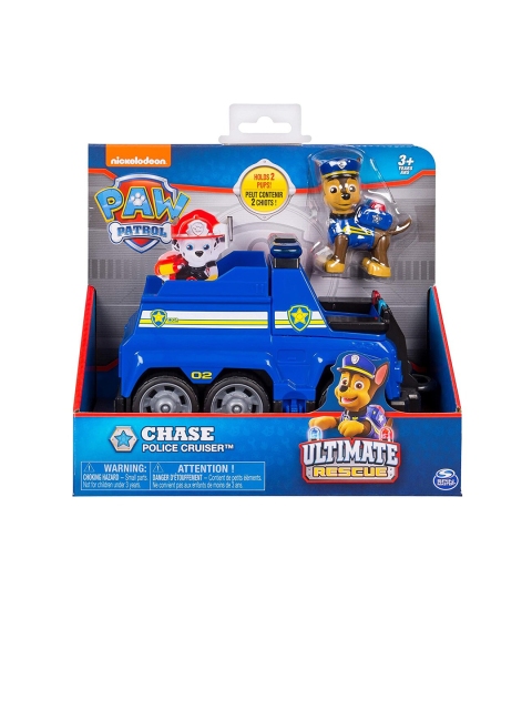 

PAW PATROL Kids Blue & Black Chases Ultimate Rescue Police Cruiser