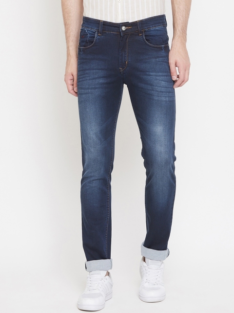 

Crimsoune Club Men Navy Blue Slim Fit Mid-Rise Clean Look Jeans